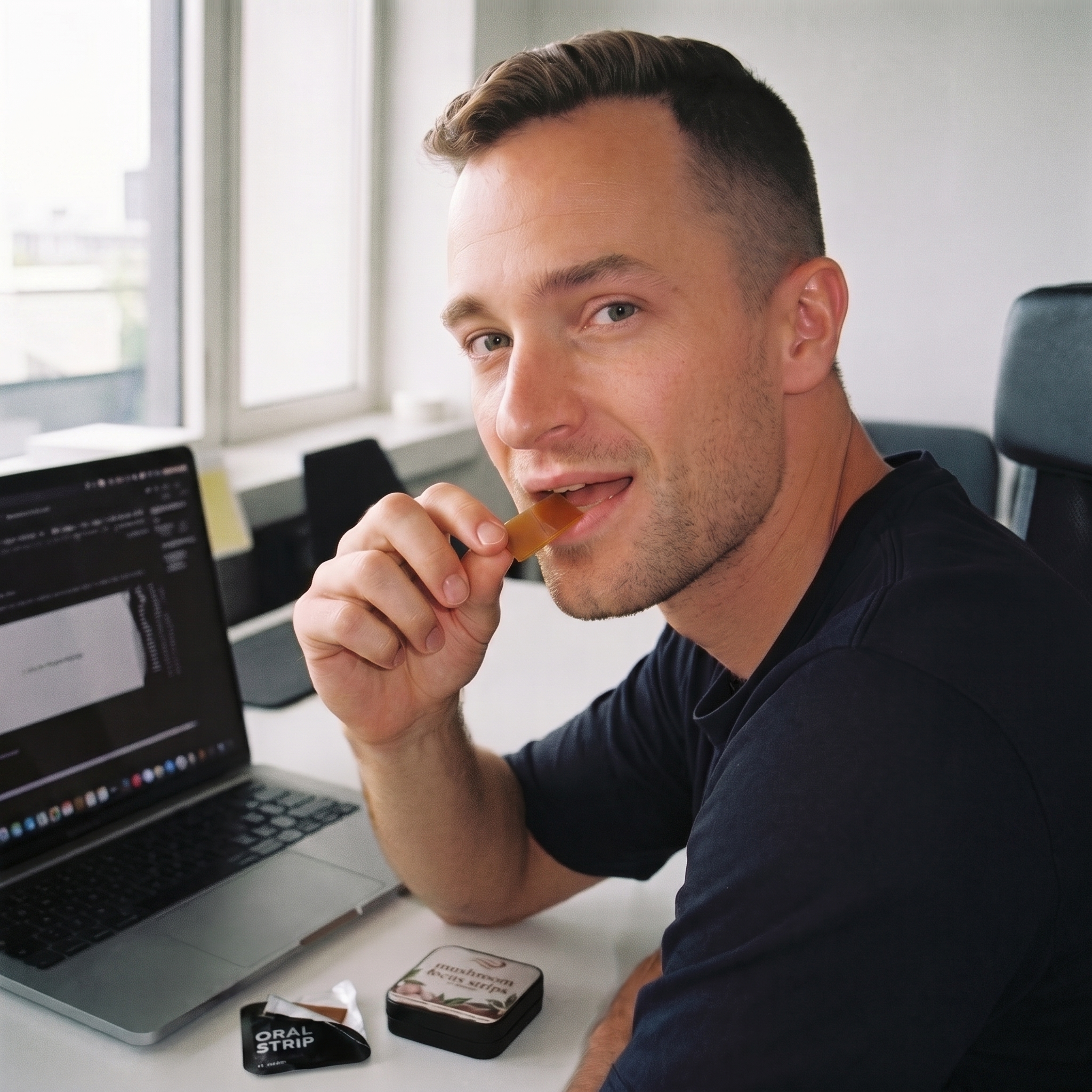Mushroom Focus Strips — Sharp, Calm Focus | Omittly